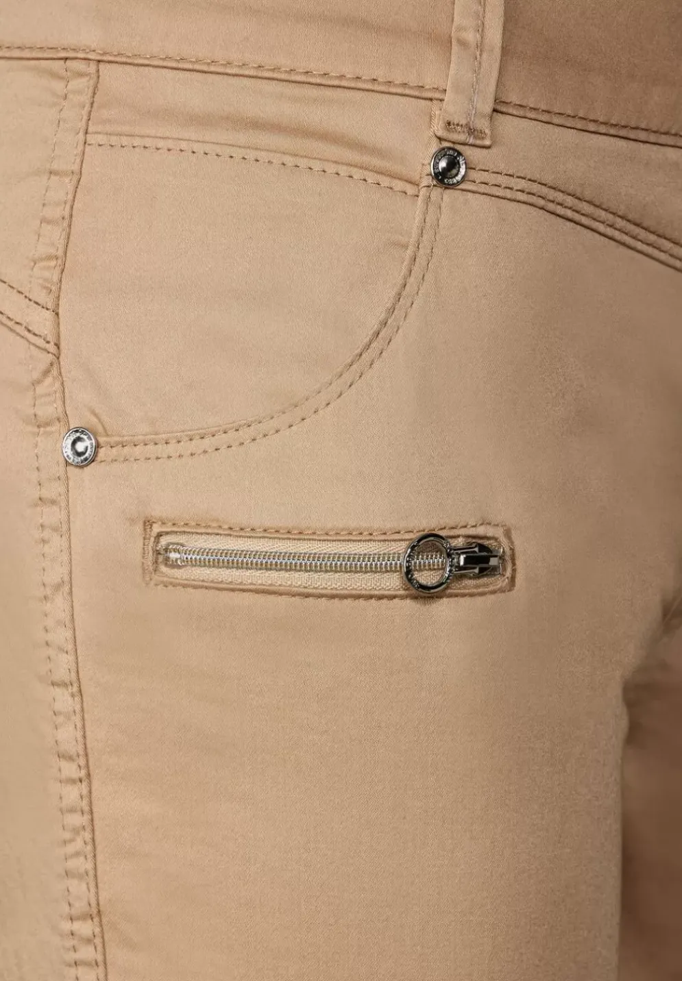 Casual Fit Hose Mit Zipper