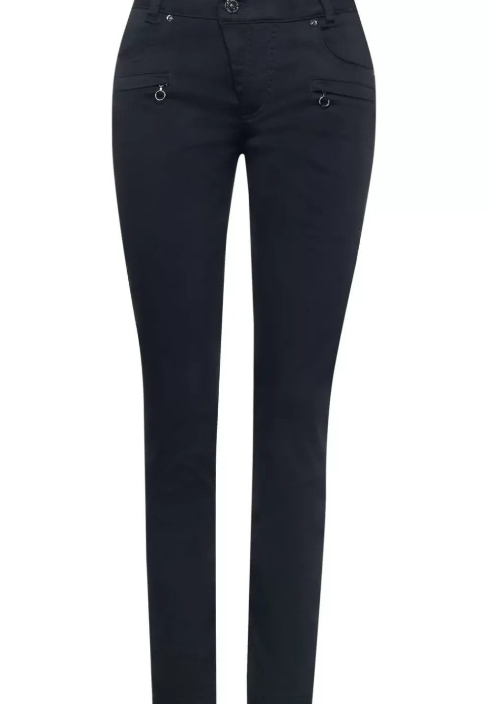 Casual Fit Hose Mit Zipper