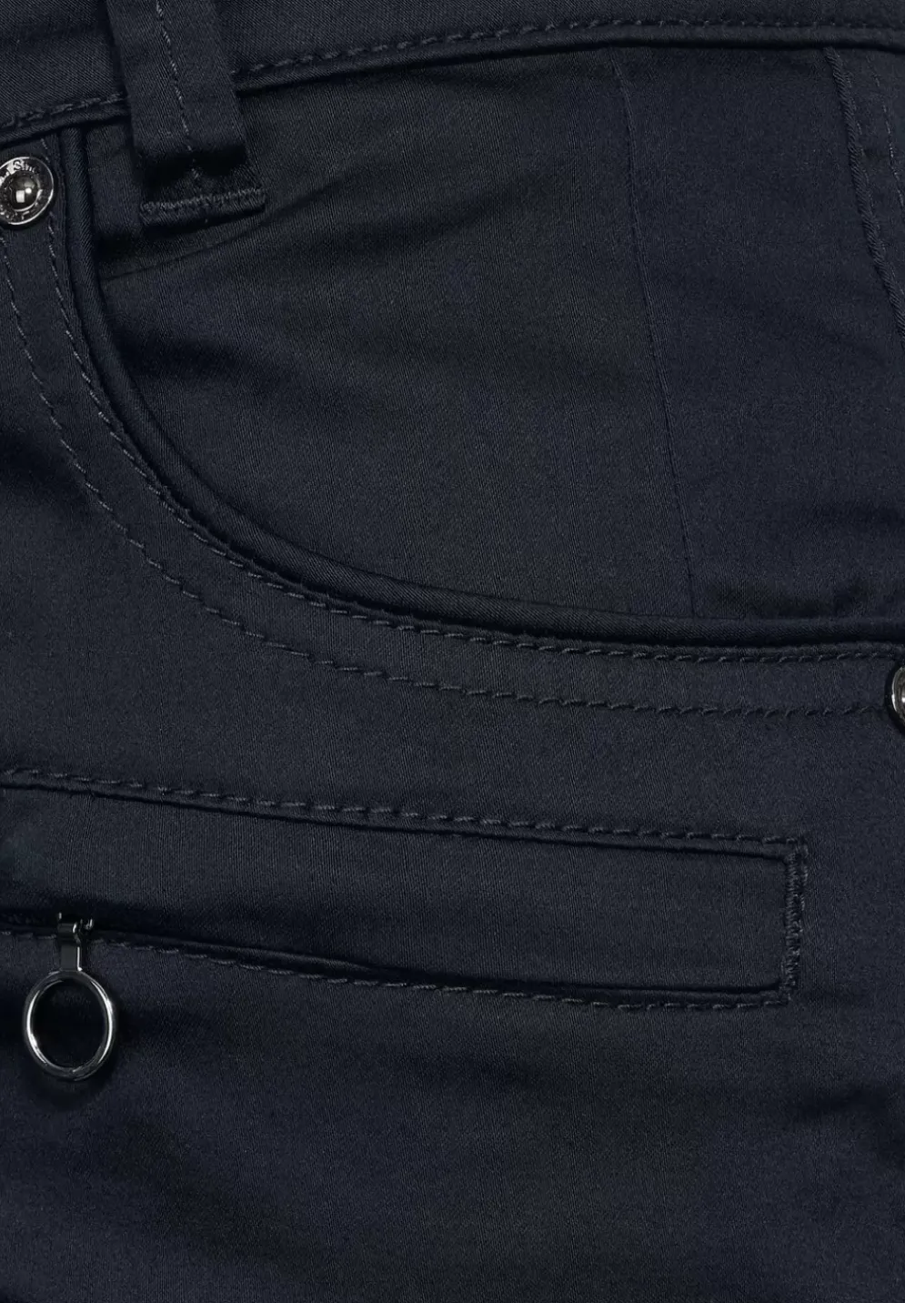 Casual Fit Hose Mit Zipper