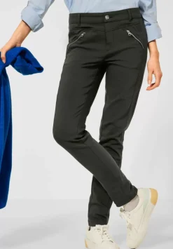 Casual Fit Hose Mit Zipper
