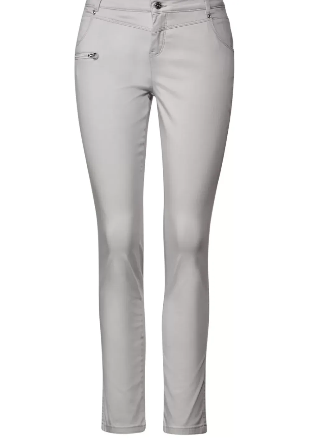 Casual Fit Hose Mit Zipper