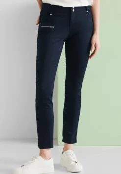 Casual Fit Hose Mit Zipper