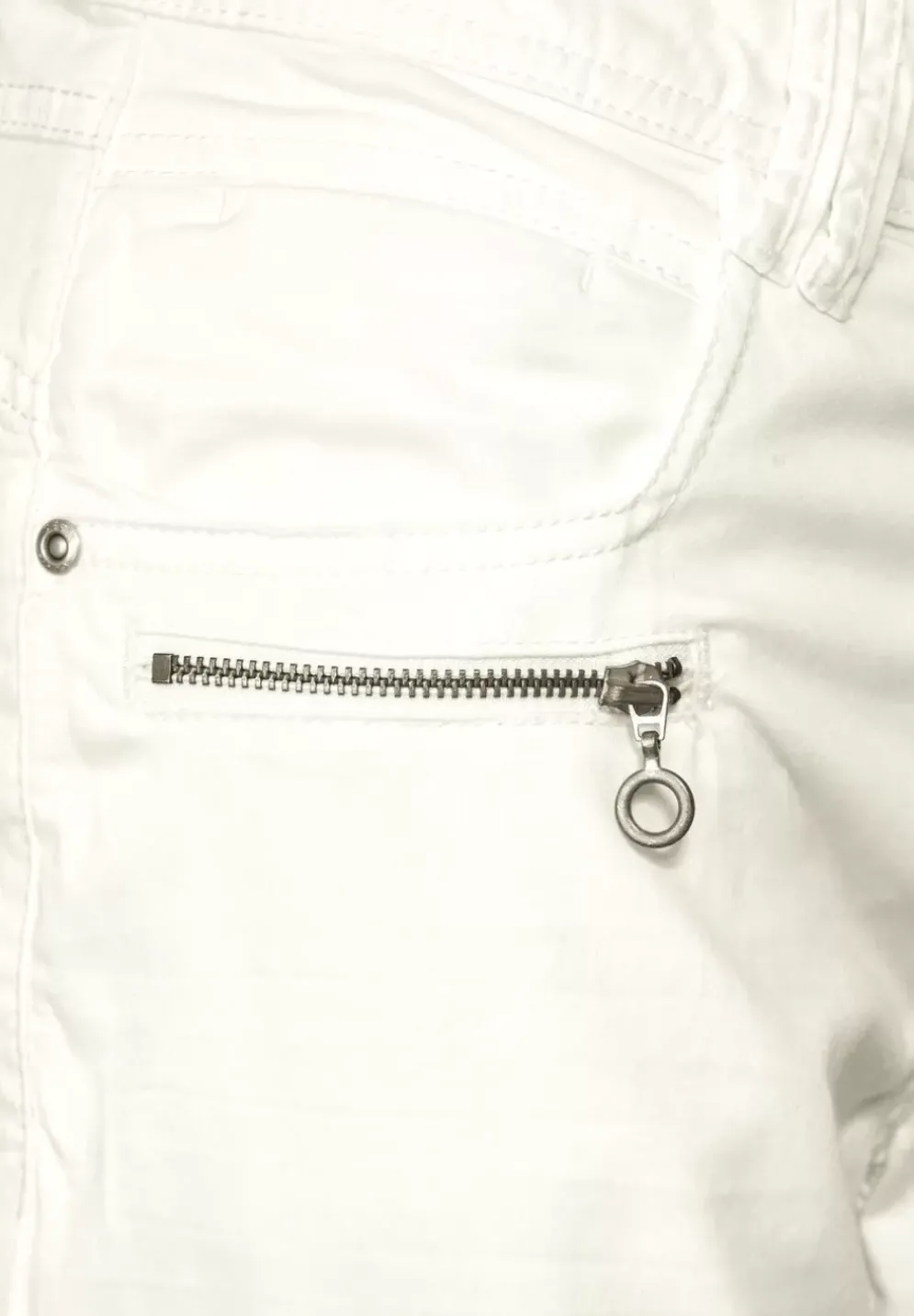 Casual Fit Hose Mit Zippern