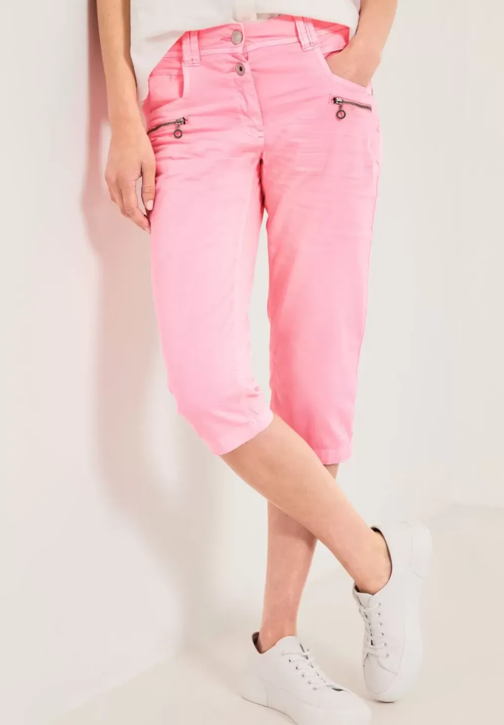 Casual Fit Hose Mit Zippern