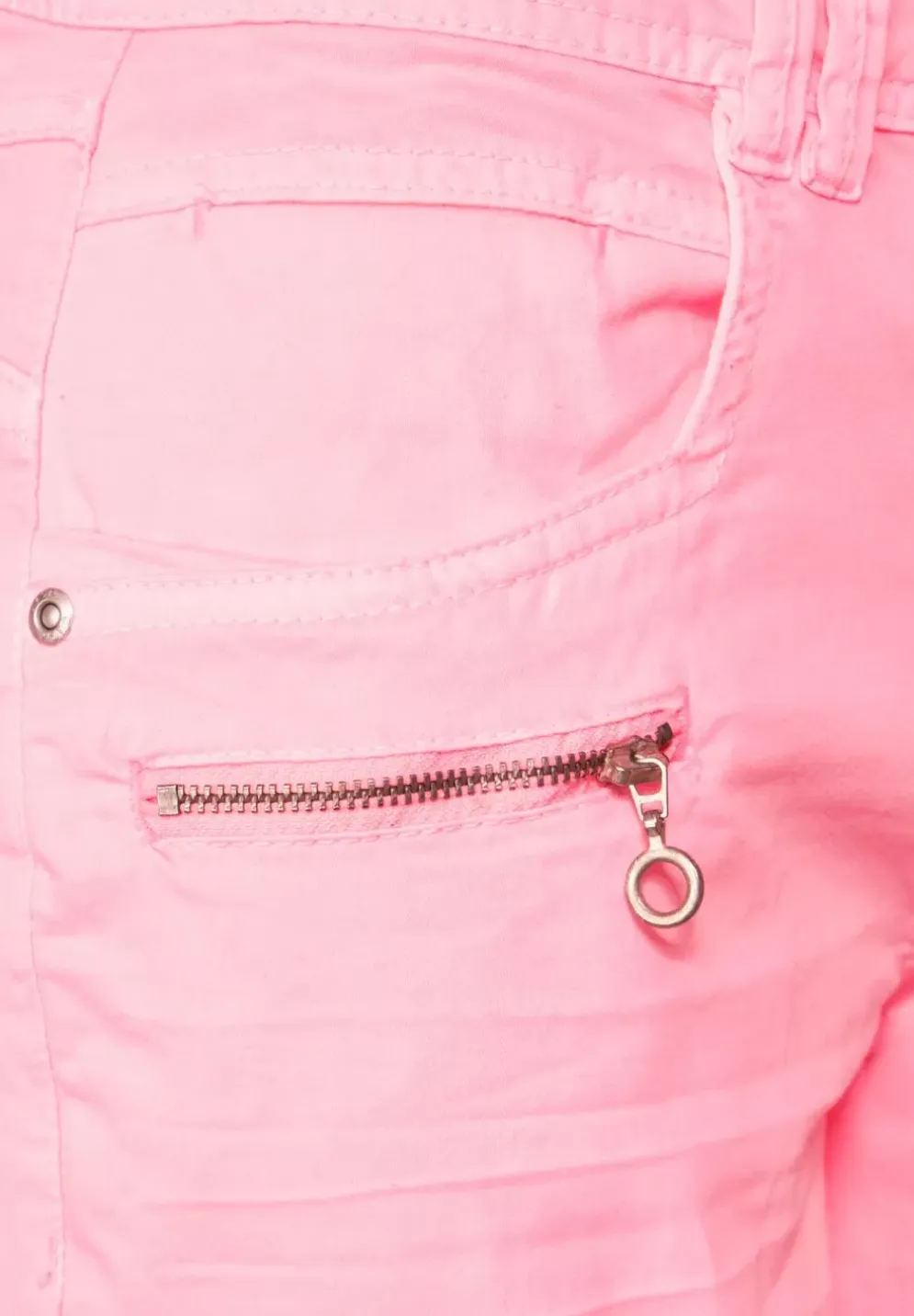 Casual Fit Hose Mit Zippern