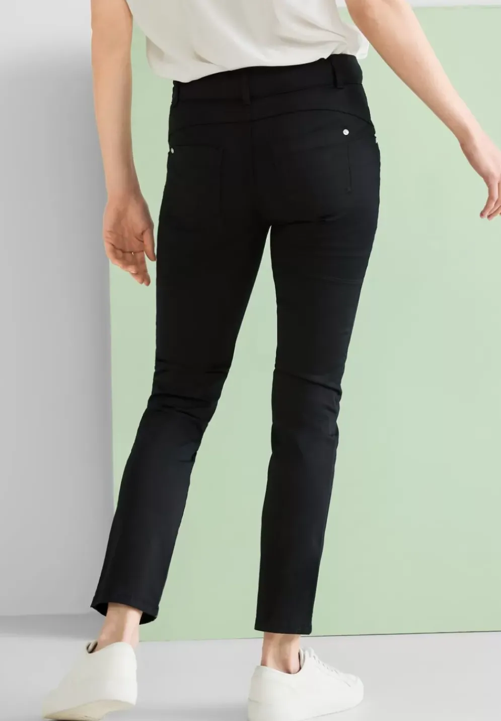 Casual Fit Hose Mit Zipper