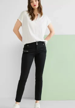 Casual Fit Hose Mit Zipper