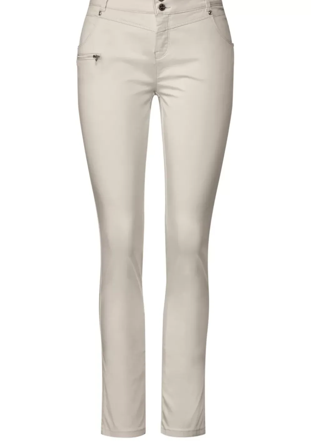 Casual Fit Hose Mit Zipper
