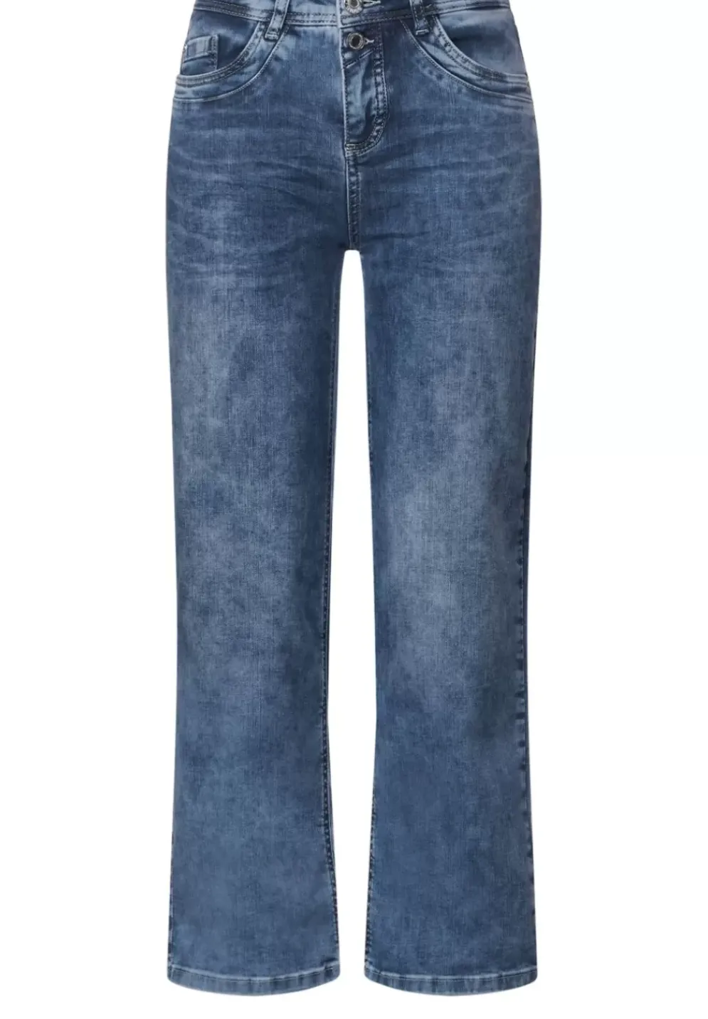 Casual Fit Jeans In 7/8