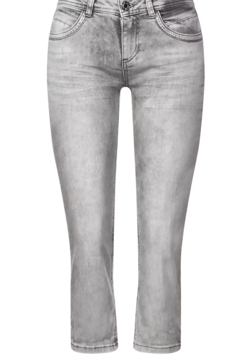 Casual Fit Jeans In 3/4