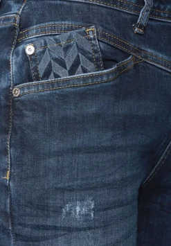 Casual Fit Jeans Mit Stretch