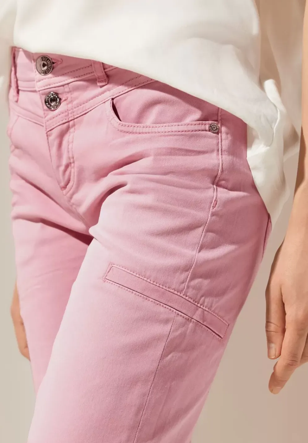 Casual Fit Jeansbermuda