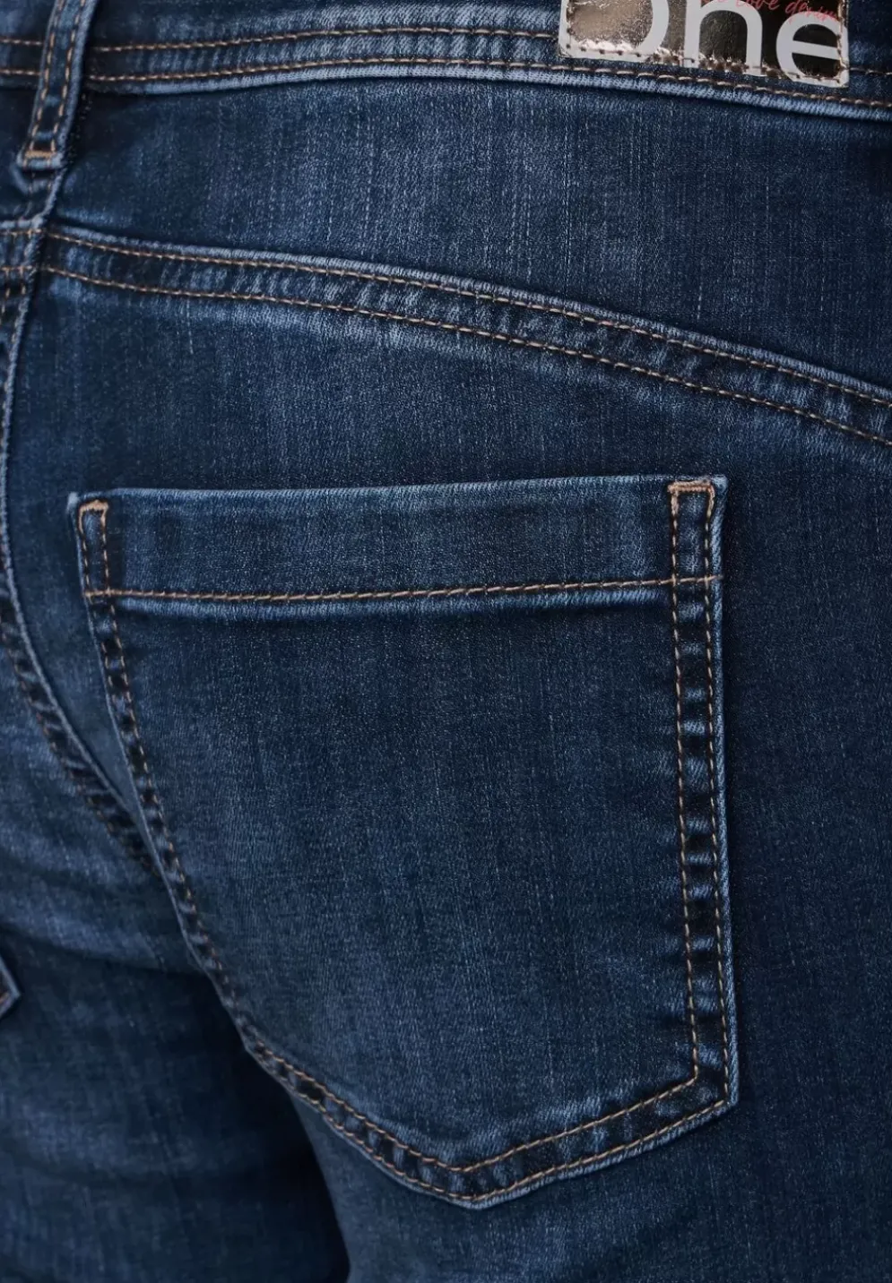 Casual Fit Jeansbermuda