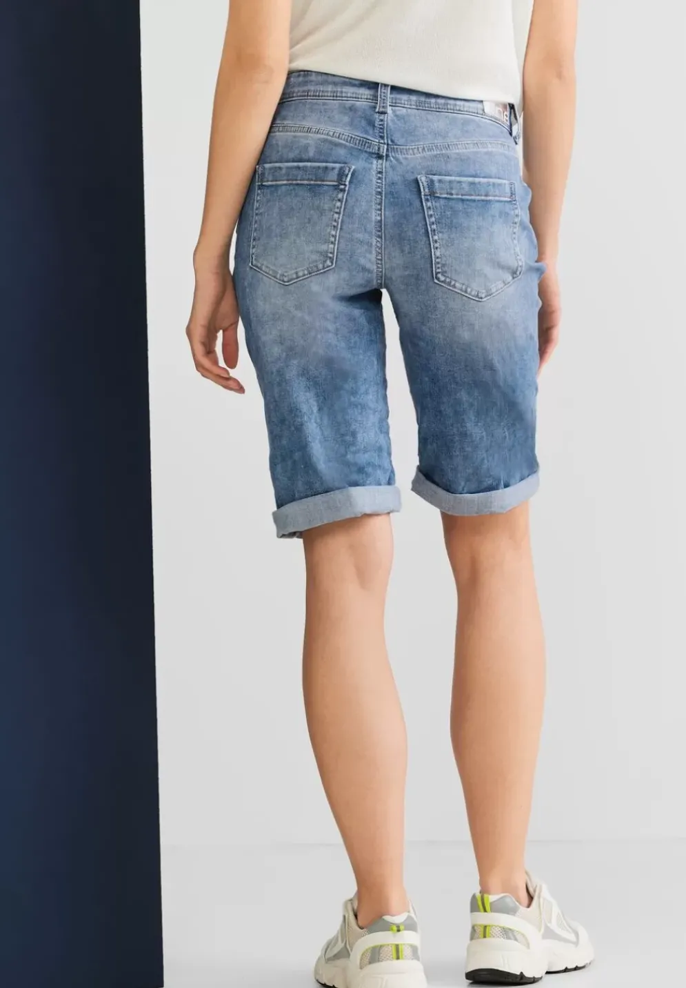 Casual Fit Jeansbermuda