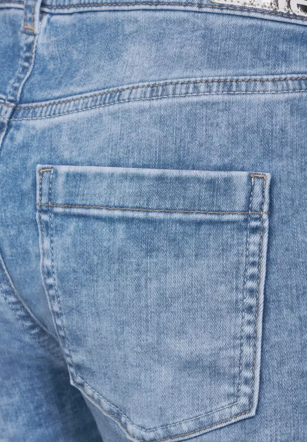Casual Fit Jeansbermuda
