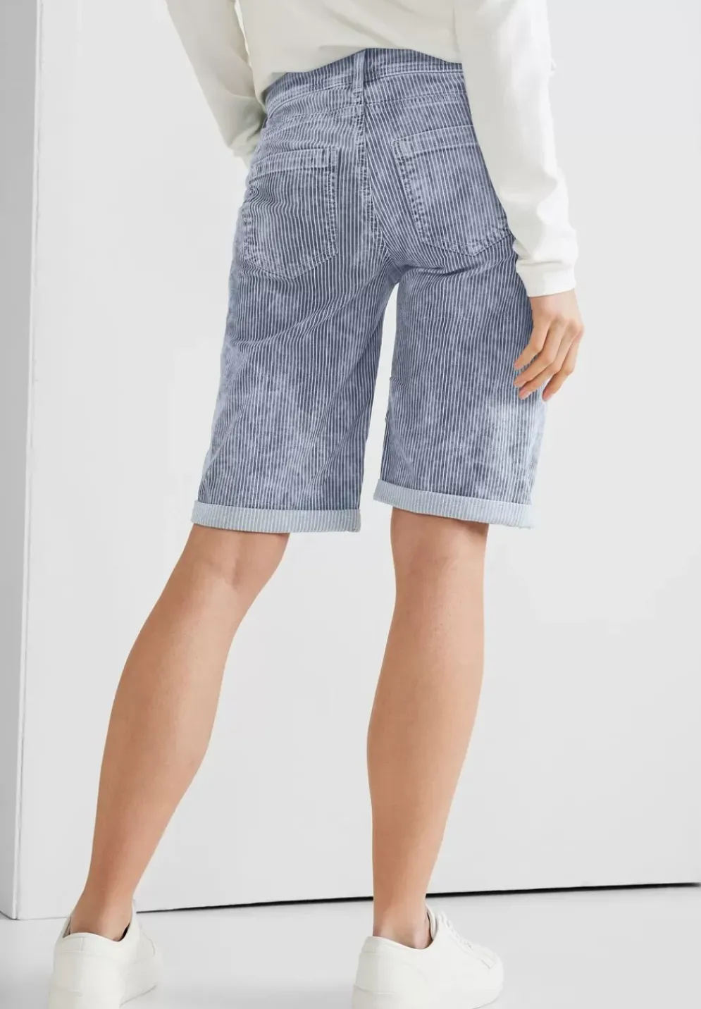 Casual Fit Jeansbermuda