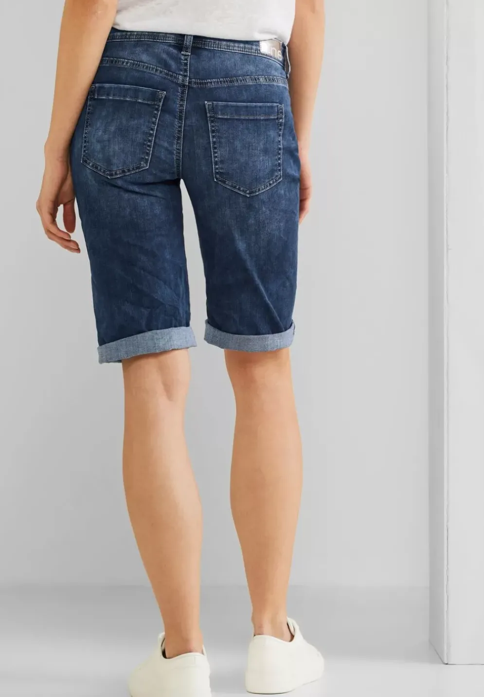 Casual Fit Jeansbermuda