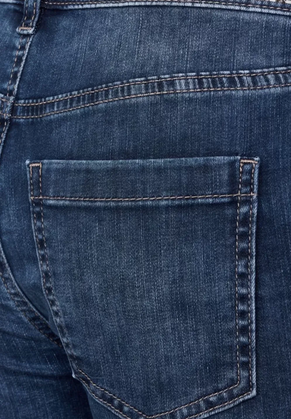 Casual Fit Jeansbermuda