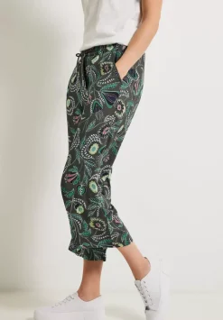 Casual Fit Printhose In 3/4