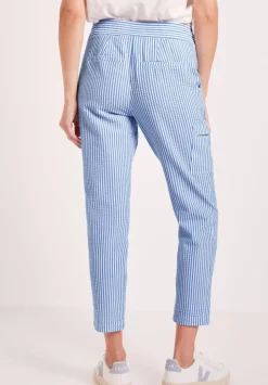 Casual Fit Seersucker Hose