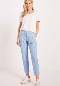 Casual Fit Seersucker Hose