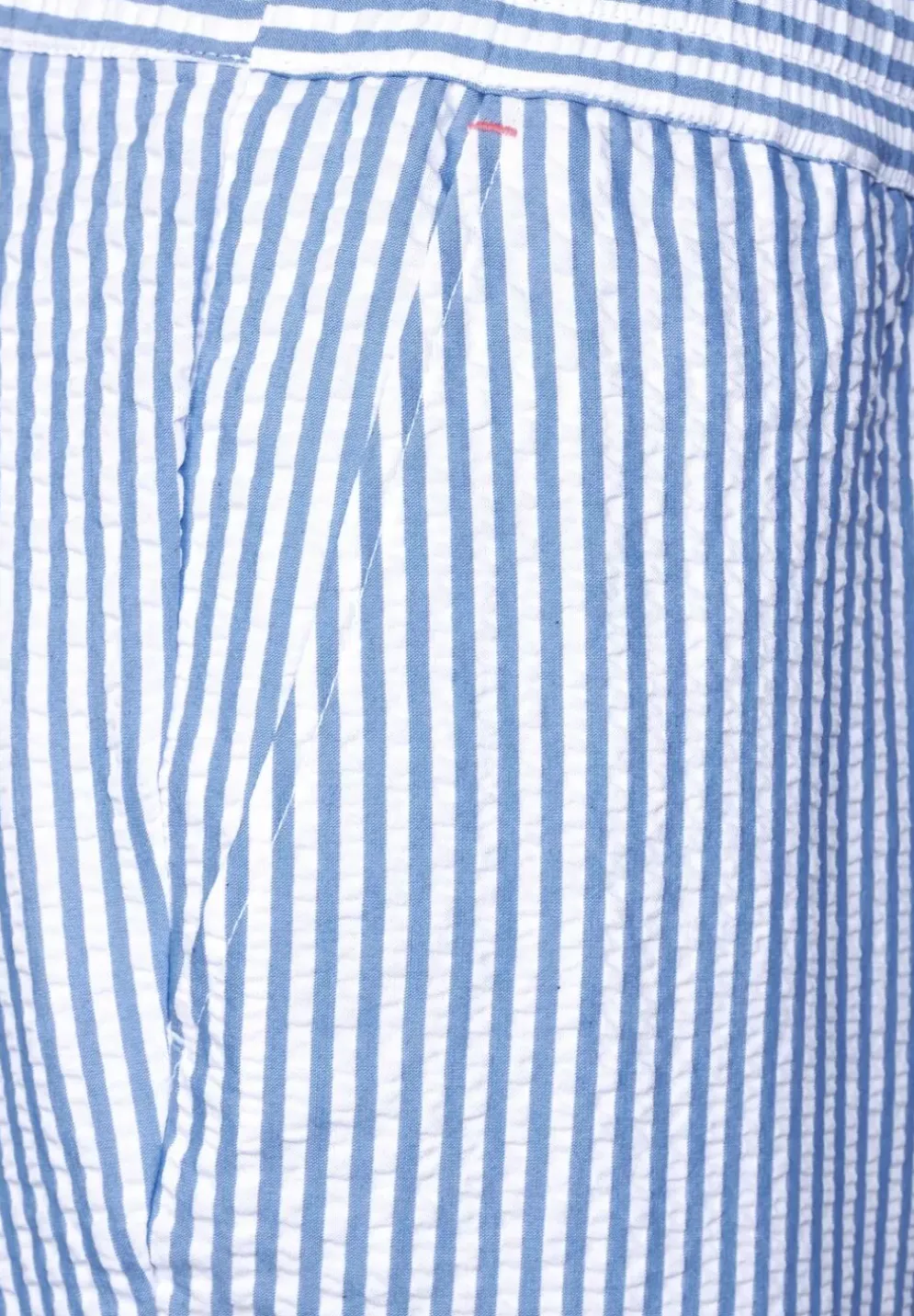 Casual Fit Seersucker Hose