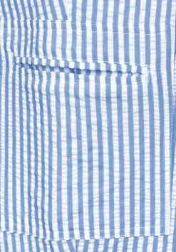 Casual Fit Seersucker Hose