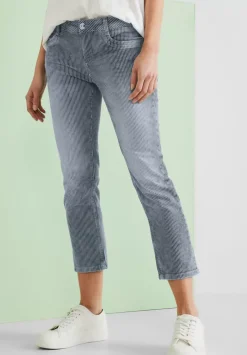 Casual Fit Streifenhose