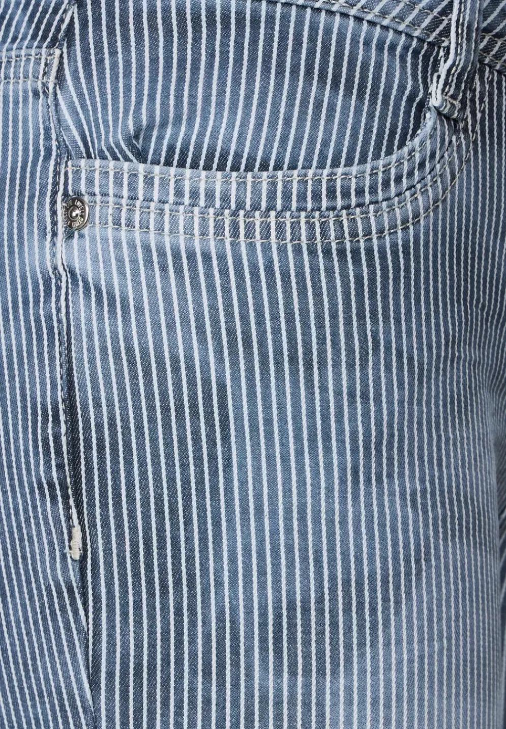 Casual Fit Streifenhose