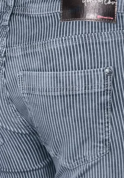 Casual Fit Streifenhose