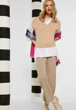 Casual Fit Strickhose