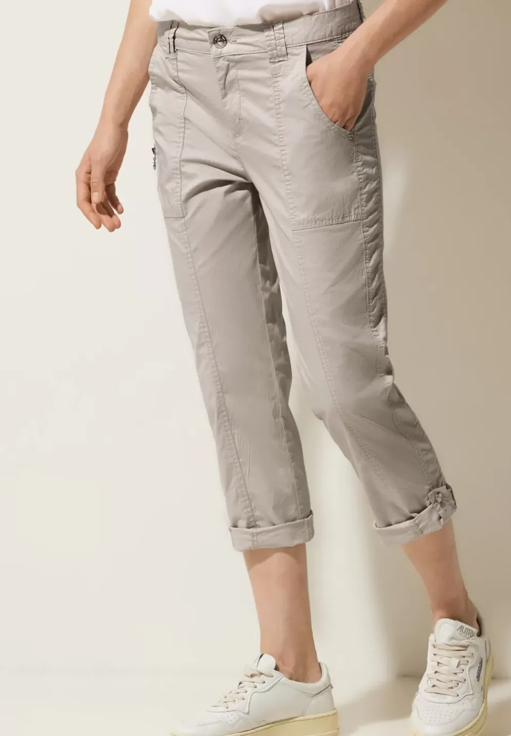 Casual Fit Turn-Up Hose