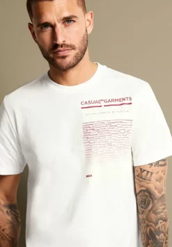 Casual T-Shirt Mit Print