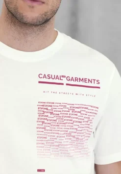 Casual T-Shirt Mit Print