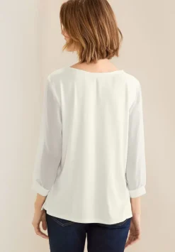 Chiffon Materialmix Shirt