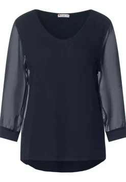Chiffon Materialmix Shirt
