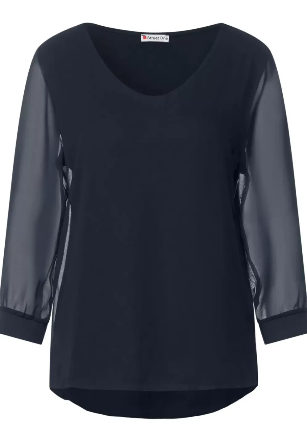 Chiffon Materialmix Shirt