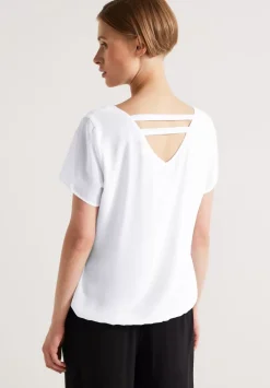 Chiffonbluse Mit Cut Outs