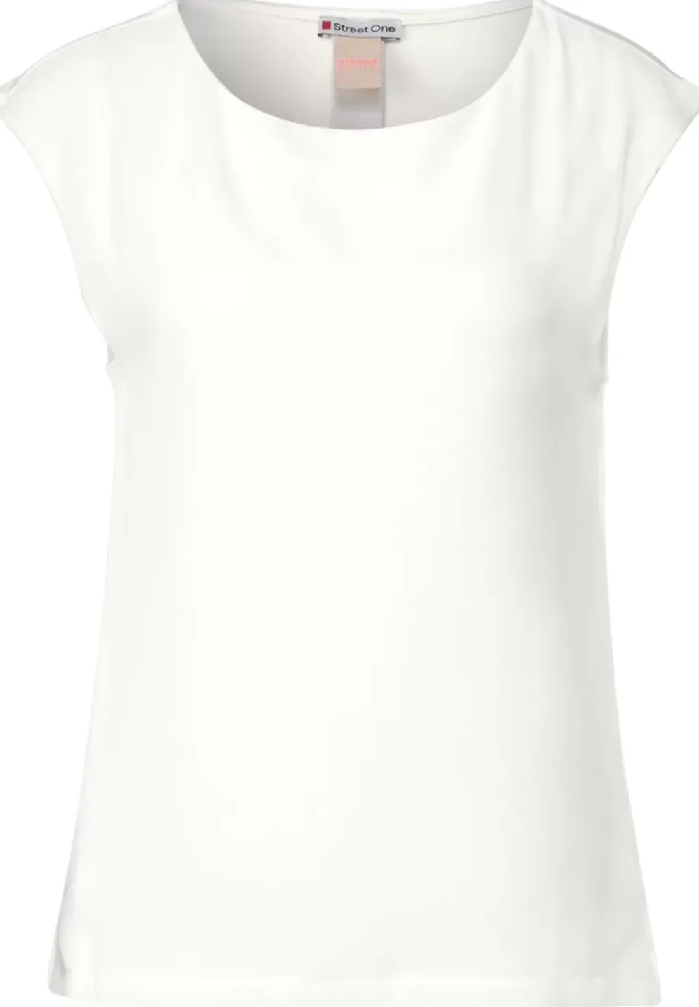 Chiffonshirt Im Materialmix
