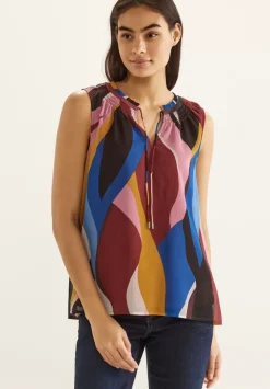 Chiffontop Mit Print
