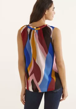 Chiffontop Mit Print