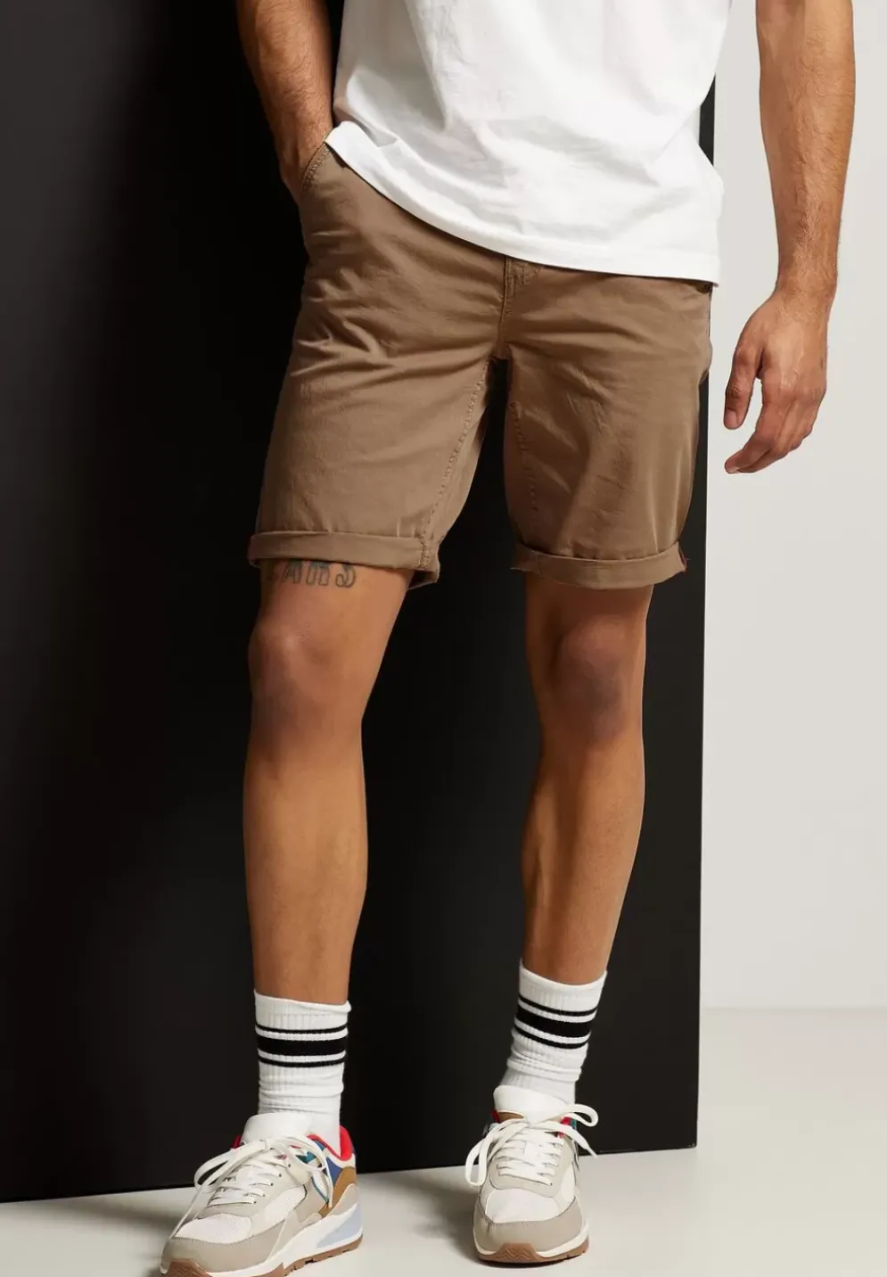 Chino Shorts In Unifarbe