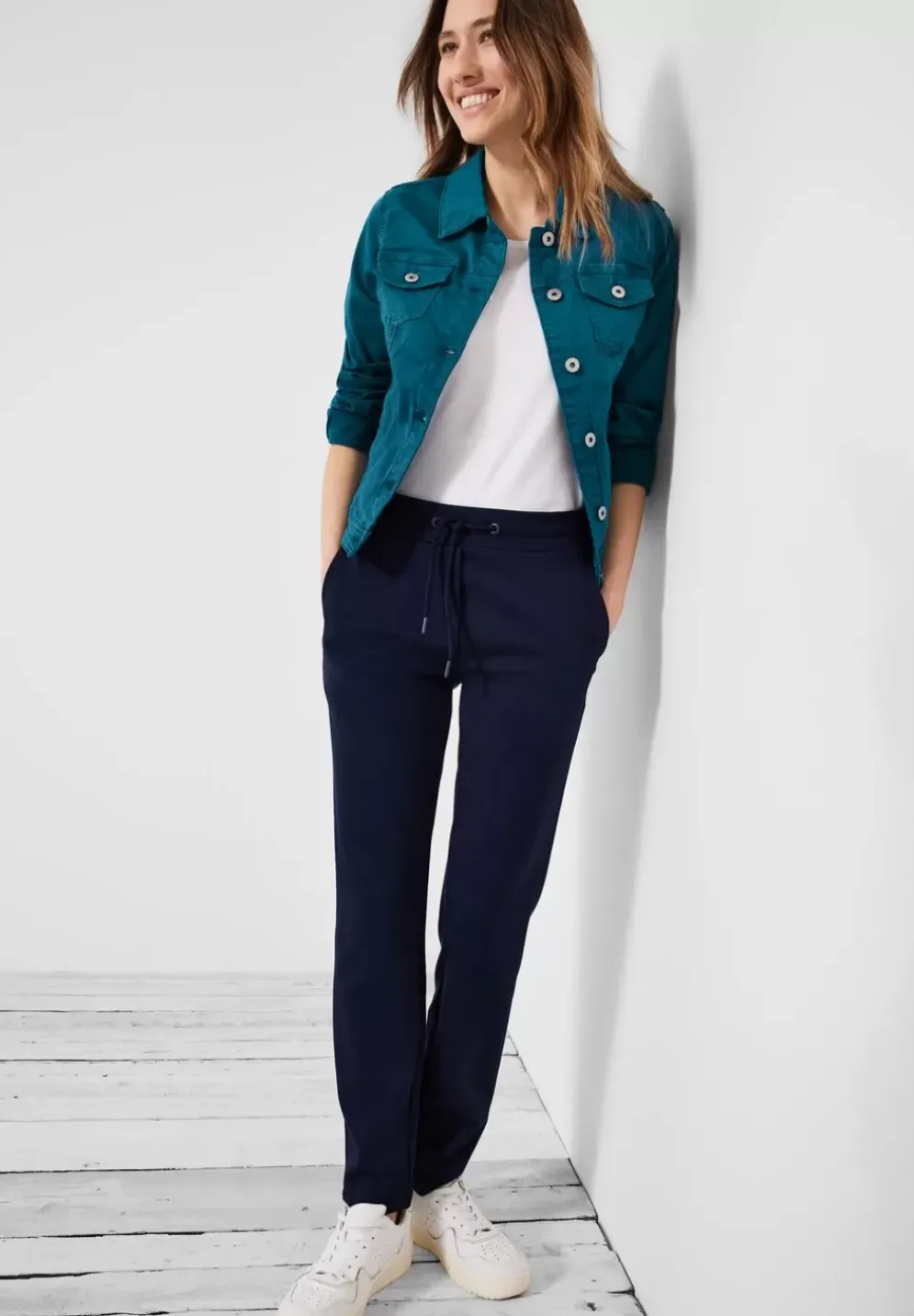 Color Jeansjacke