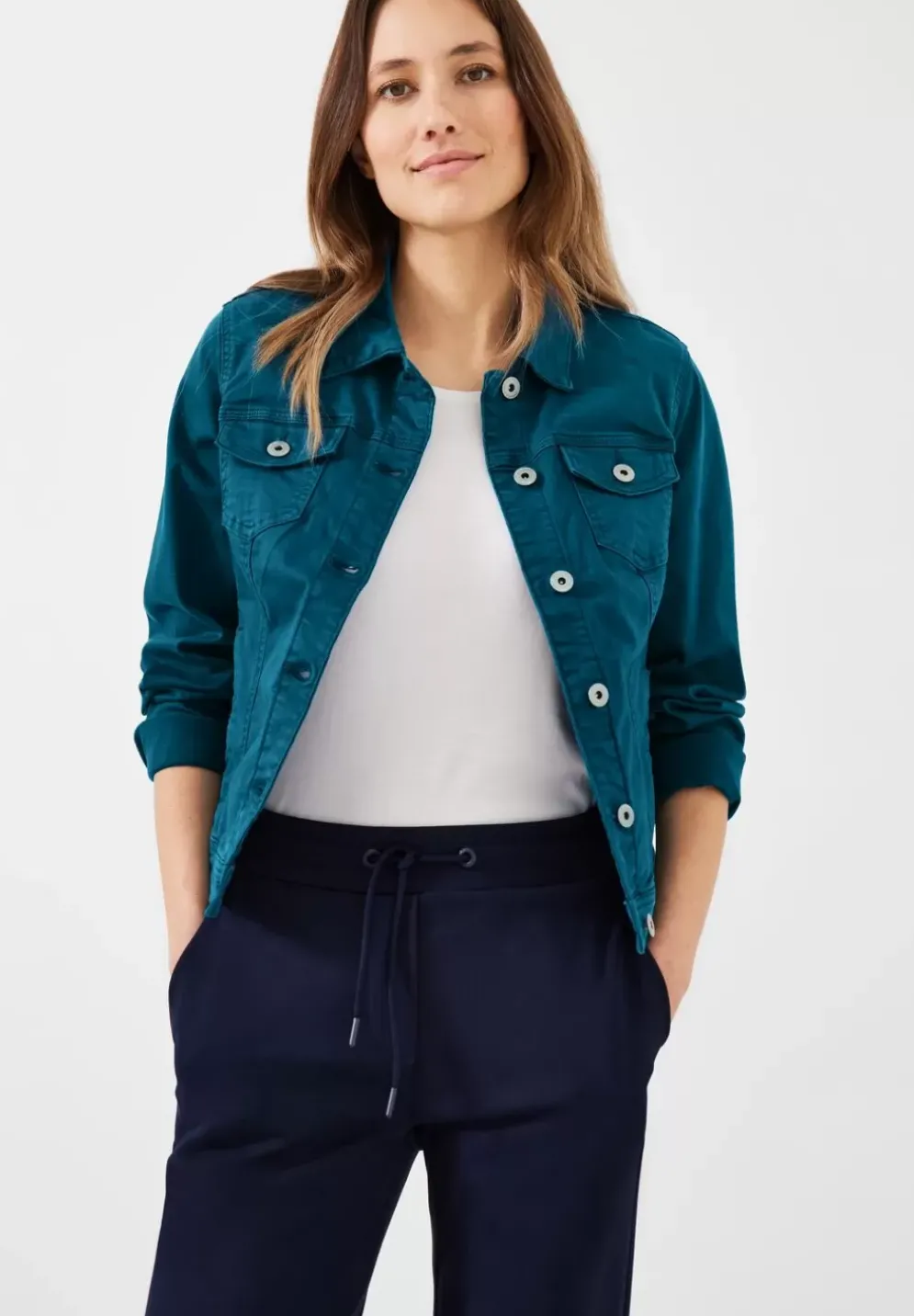 Color Jeansjacke