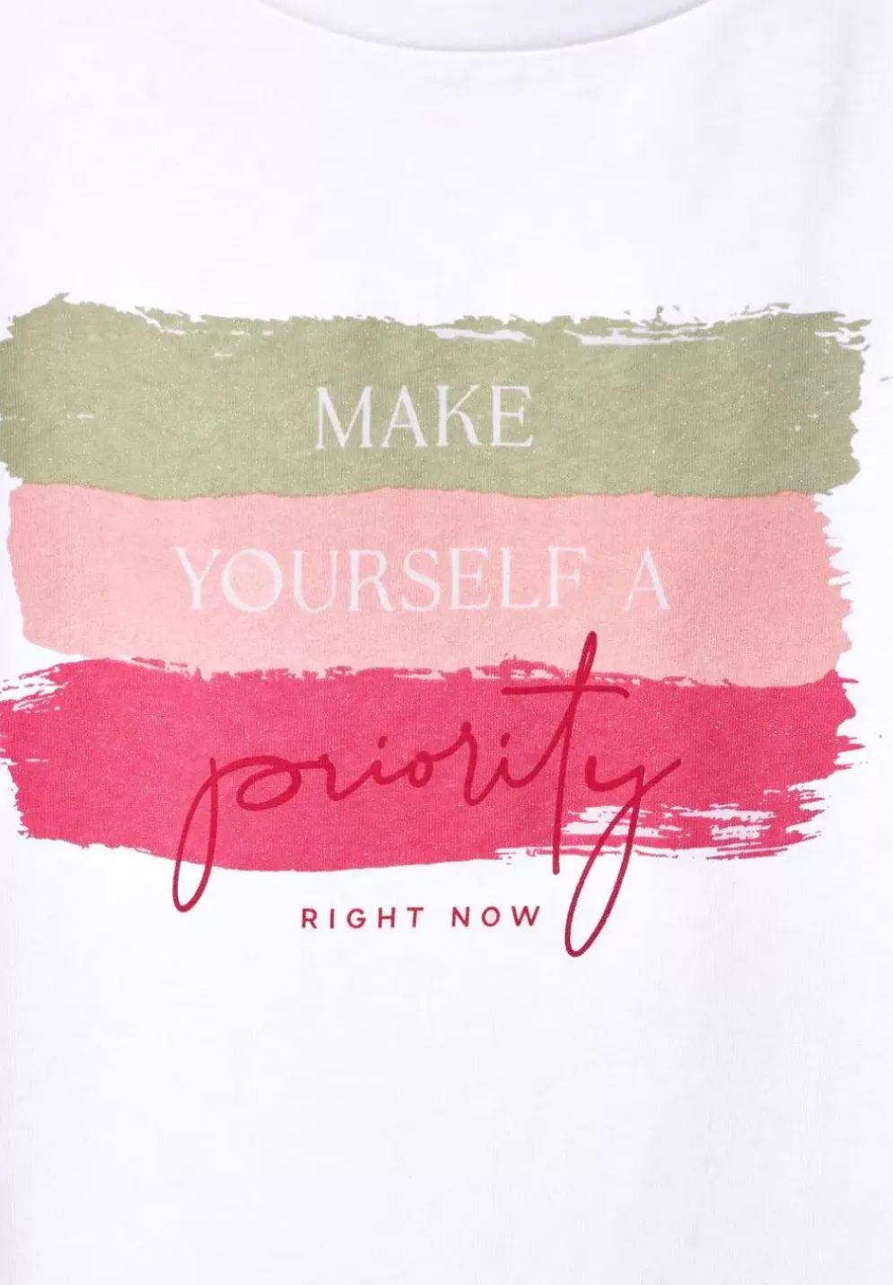 Colorblock Partprint Shirt