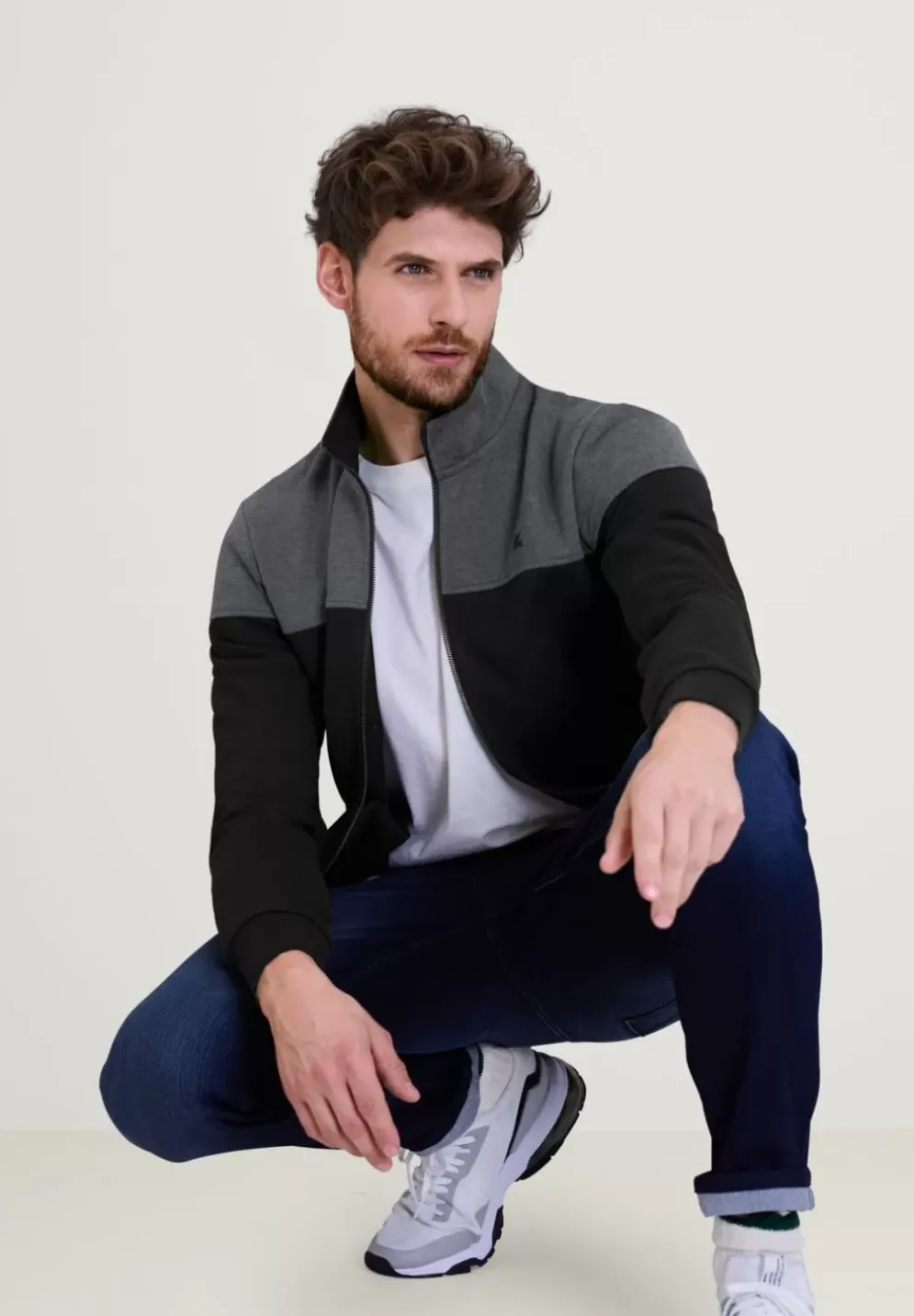 Colourmix Troyer Sweatjacke