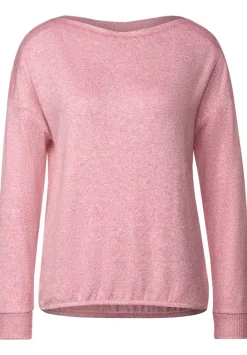Cosy Langarmshirt Mit Print