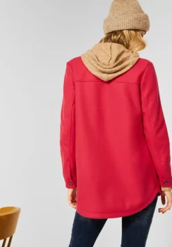 Cosy Overshirt In Unifarbe