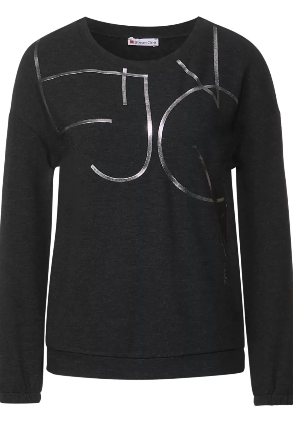 Cosy Shirt Mit Partprint