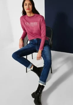 Cosy Shirt Mit Wording Print